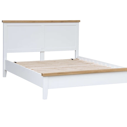 Elodie Snow White Oak King Size 5FT Bed