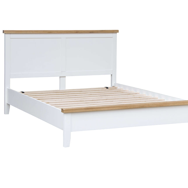 Elodie Snow White Oak King Size 5FT Bed