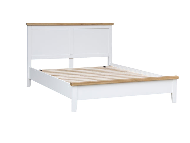 Elodie Snow White Oak King Size 5FT Bed