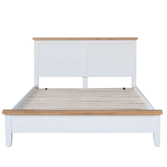 Elodie Snow White Oak King Size 5FT Bed