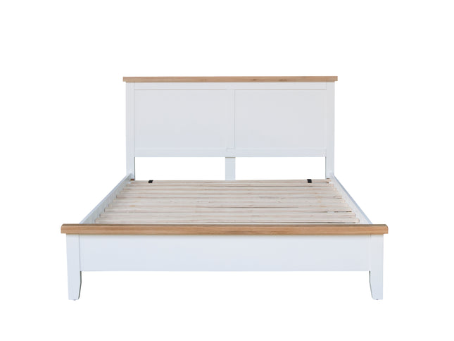 Elodie Snow White Oak King Size 5FT Bed