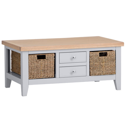 Elodie Dove Grey Oak Coffee Table