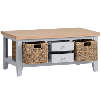 Elodie Dove Grey Oak Coffee Table