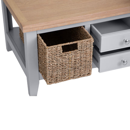 Elodie Dove Grey Oak Coffee Table