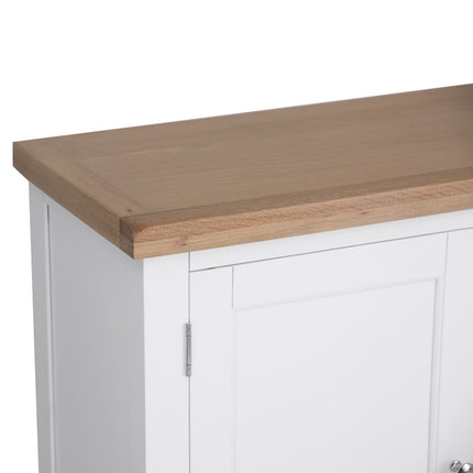 Elodie Snow White Oak Large Sideboard