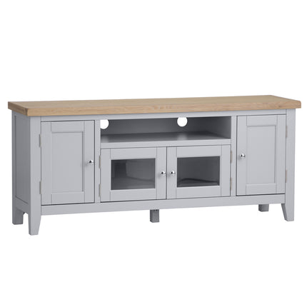 Elodie Dove Grey Oak Large TV Unit