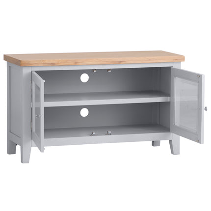 Elodie Dove Grey Oak Standard TV Unit