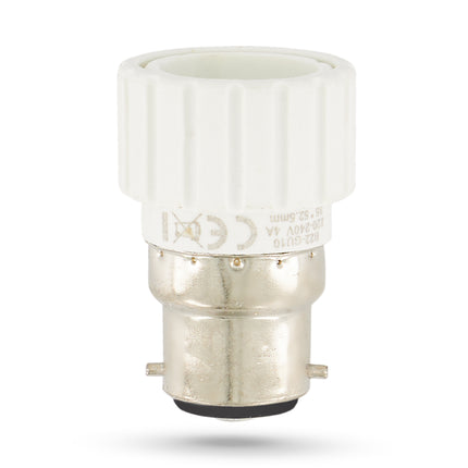 PIFCO Brass Bulb Mount Converter B22 to GU10-5024996825015-Bargainia.com