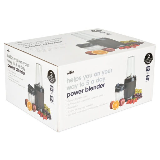Power Bullet Blender - Graphite Grey-434822-Bargainia.com