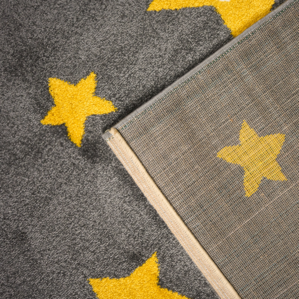 Tapis Étoiles Jaunes - Enfants