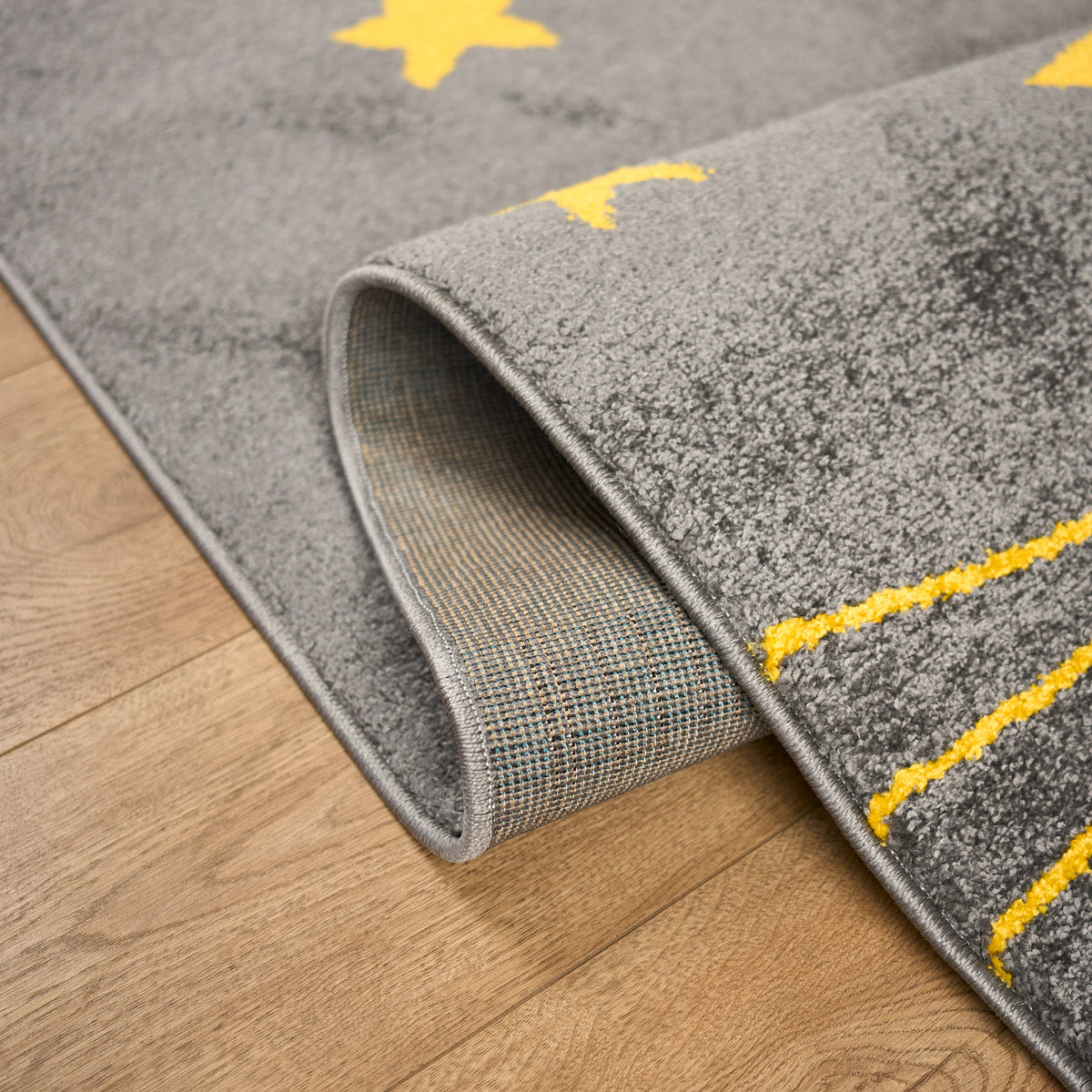 Tapis Étoiles Jaunes - Enfants