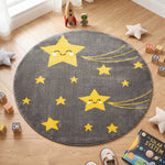Tapis Étoiles Jaunes - Enfants