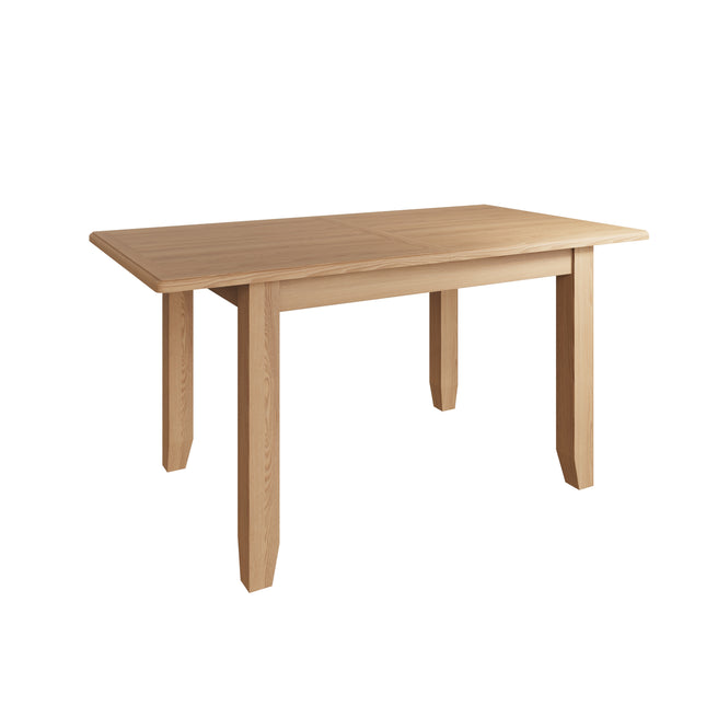 Rowan Solid Oak 1.6cm Extending Dining Table