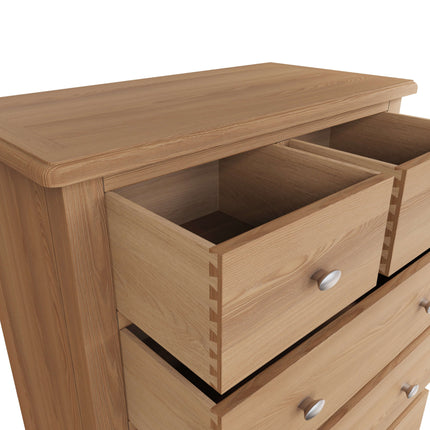 Rowan Oak 2 Over 3 Chest of Drawers