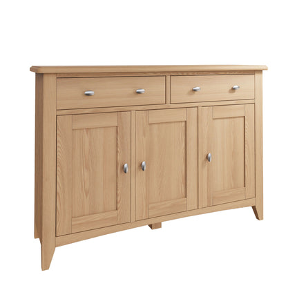 Rowan Oak 3 Door Sideboard