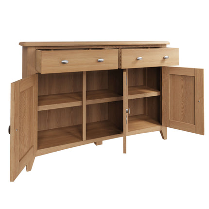 Rowan Oak 3 Door Sideboard