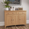 Rowan Oak 3 Door Sideboard