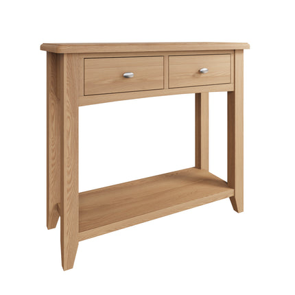 Rowan Oak Console Table