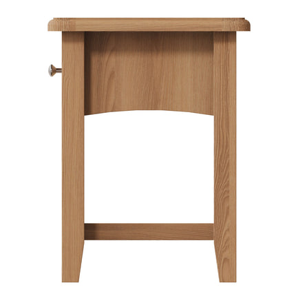 Rowan Oak Lamp Side Table