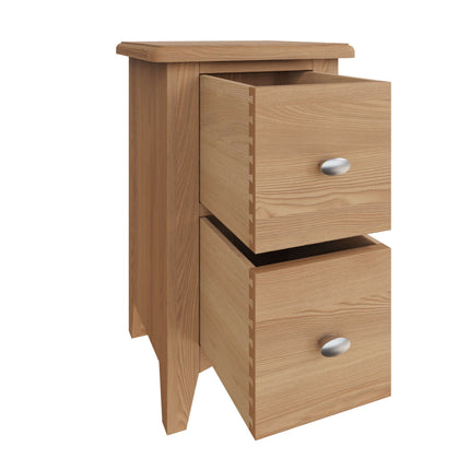 Rowan Oak Small Bedside Cabinet