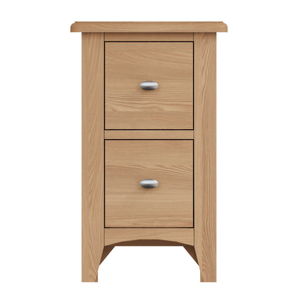 Rowan Oak Small Bedside Cabinet