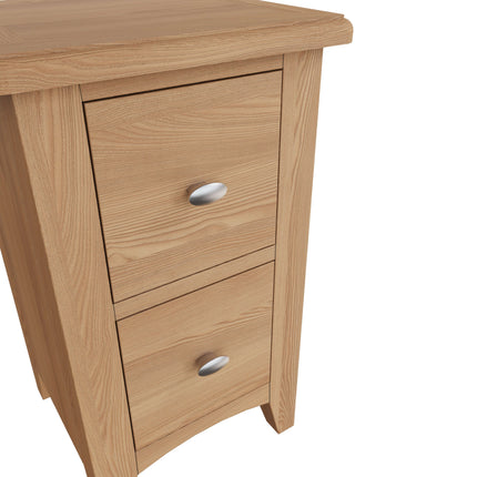 Rowan Oak Small Bedside Cabinet