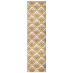 Texas Gold and Grey Chevron Stair Runner, Hessian Backed Hallway Runner, Low 9mm Pile, Belgian Woven, Custom Lengths