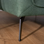 Brixton Green 2 & 3 Seater Sofa Set - Modern Fabric Sofa Suite with Steel Legs