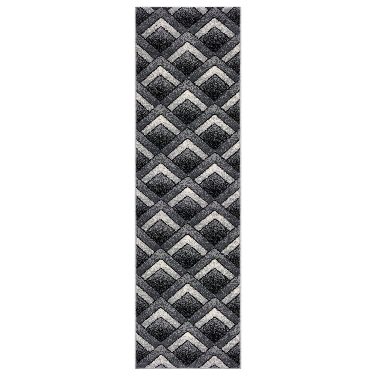 Tapis d'escalier résistant à l'usure - Tapis d'escalier Texas Gold Chevron