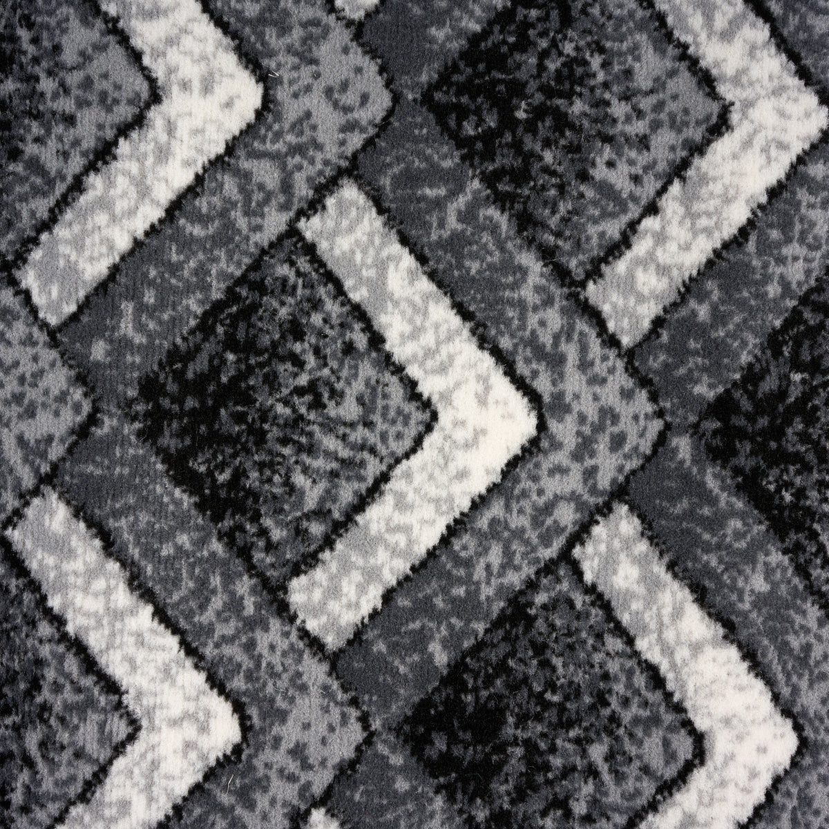 Tapis d'escalier résistant à l'usure - Tapis d'escalier Texas Gold Chevron