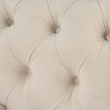 Cambridge Chesterfield Sofa Suite - Velvet Cream