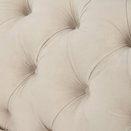 Cambridge Chesterfield Sofa Suite - Velvet Cream