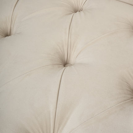 Cambridge Chesterfield Sofa Suite - Velvet Cream