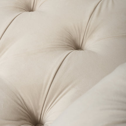 Cambridge Chesterfield Sofa Suite - Velvet Cream