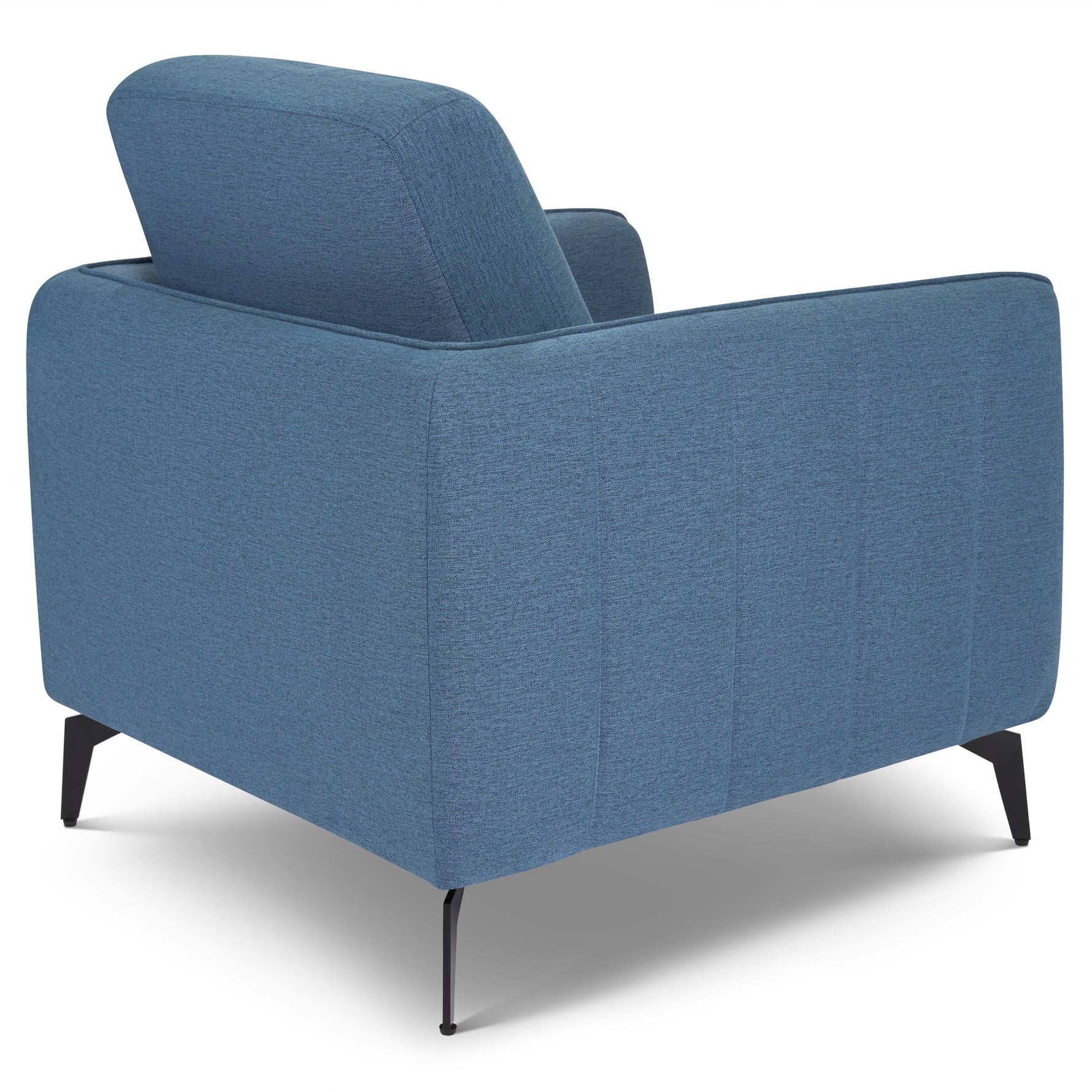 Brixton Blue Full Suite - Armchair, 2 & 3 Seater Sofa Set
