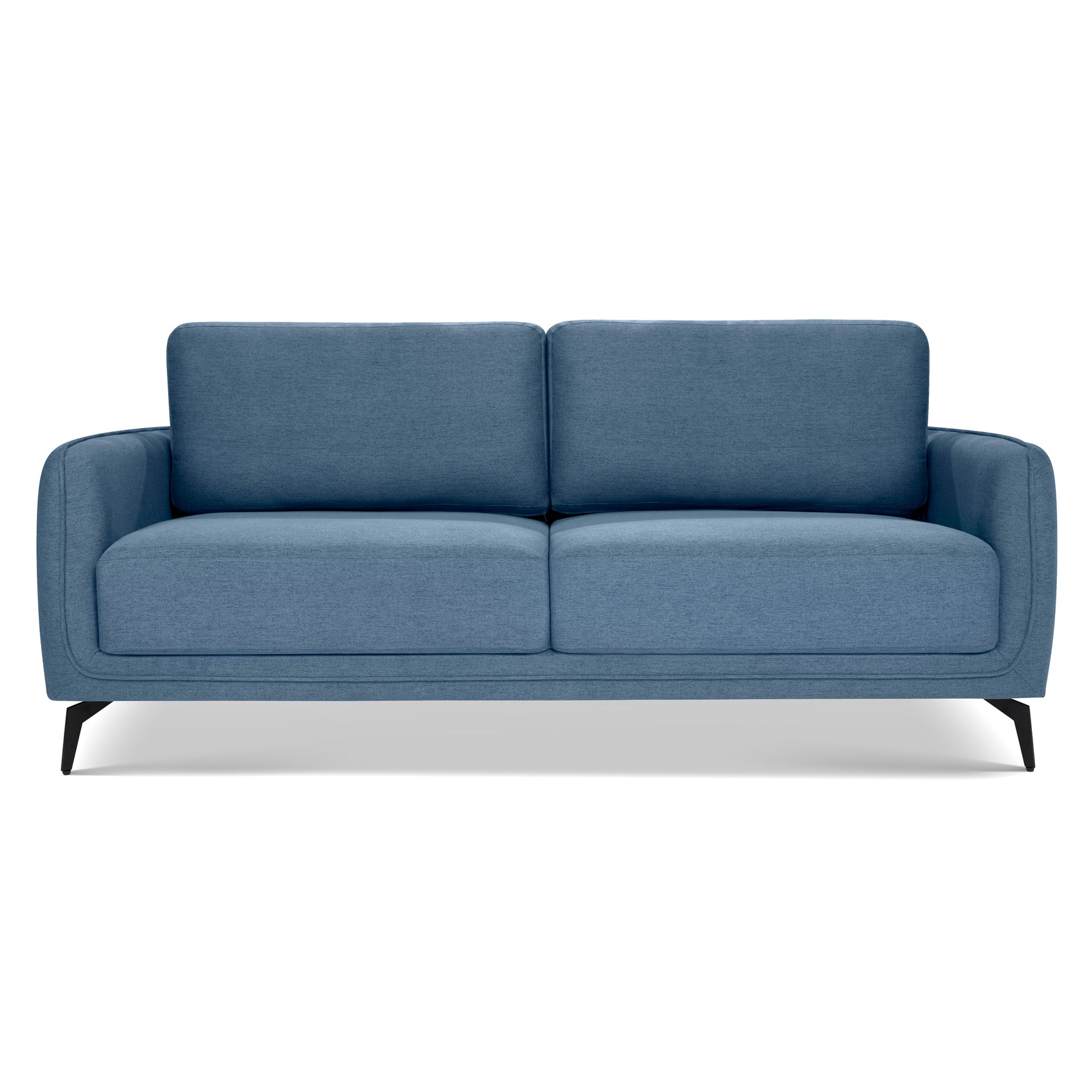 Brixton Blue Full Suite - Armchair, 2 & 3 Seater Sofa Set