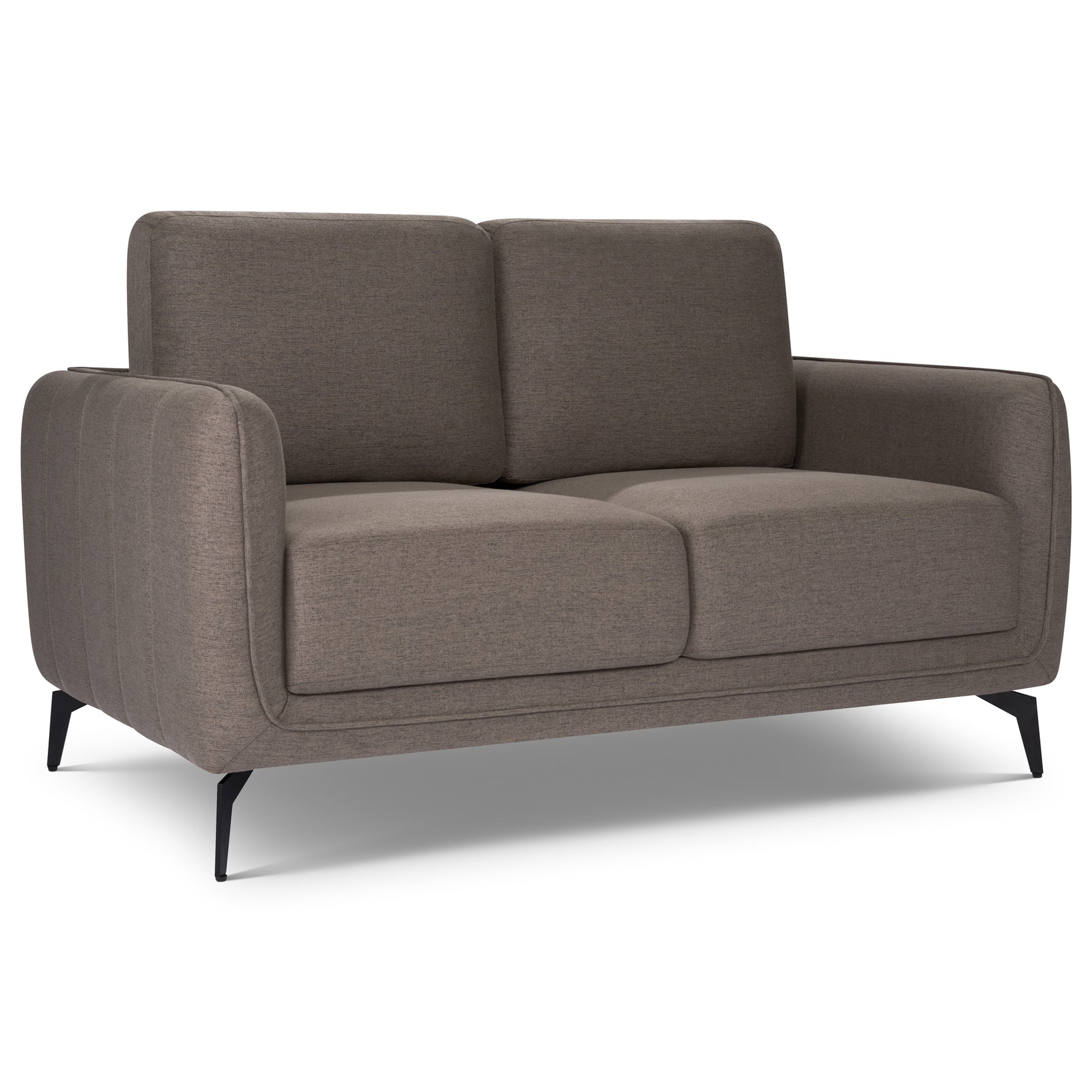 Brixton Dark Brown Full Suite - Arm Chair, 2 & 3 Seater Sofa Set