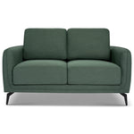 Brixton Green 2 & 3 Seater Sofa Set - Modern Fabric Sofa Suite with Steel Legs