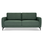 Brixton Green 2 & 3 Seater Sofa Set - Modern Fabric Sofa Suite with Steel Legs