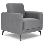 Brixton Grey Full Suite - Armchair, 2 & 3 Seater Sofa Set