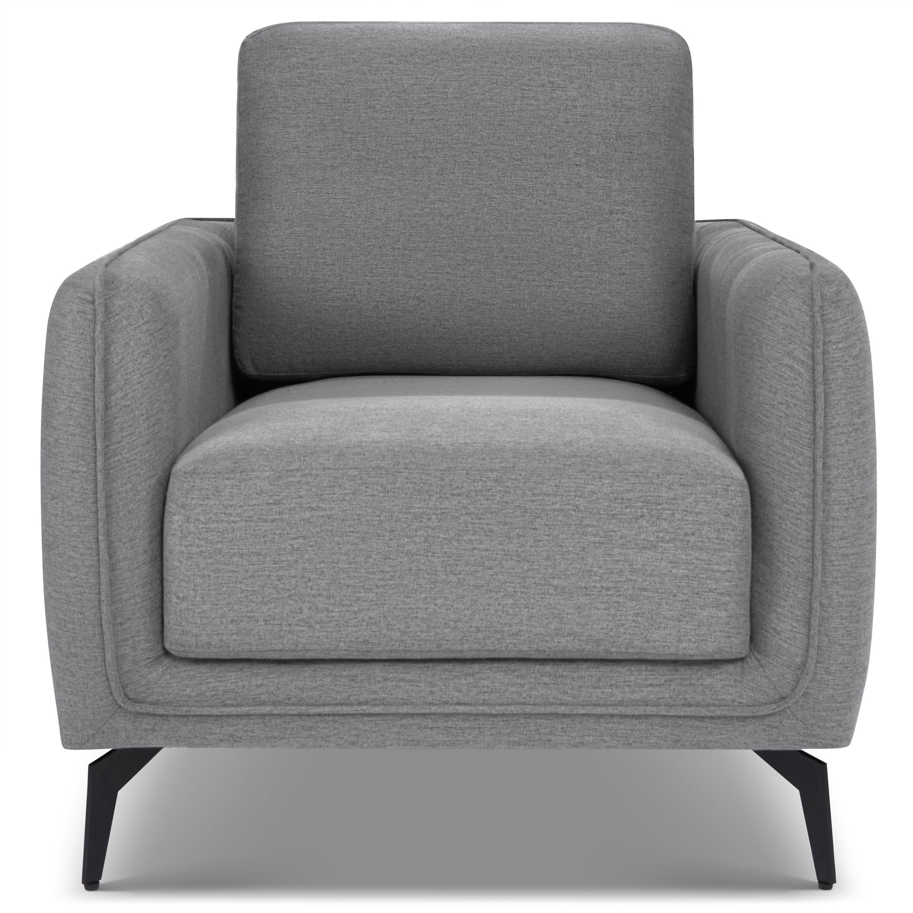 Brixton Grey Full Suite - Armchair, 2 & 3 Seater Sofa Set