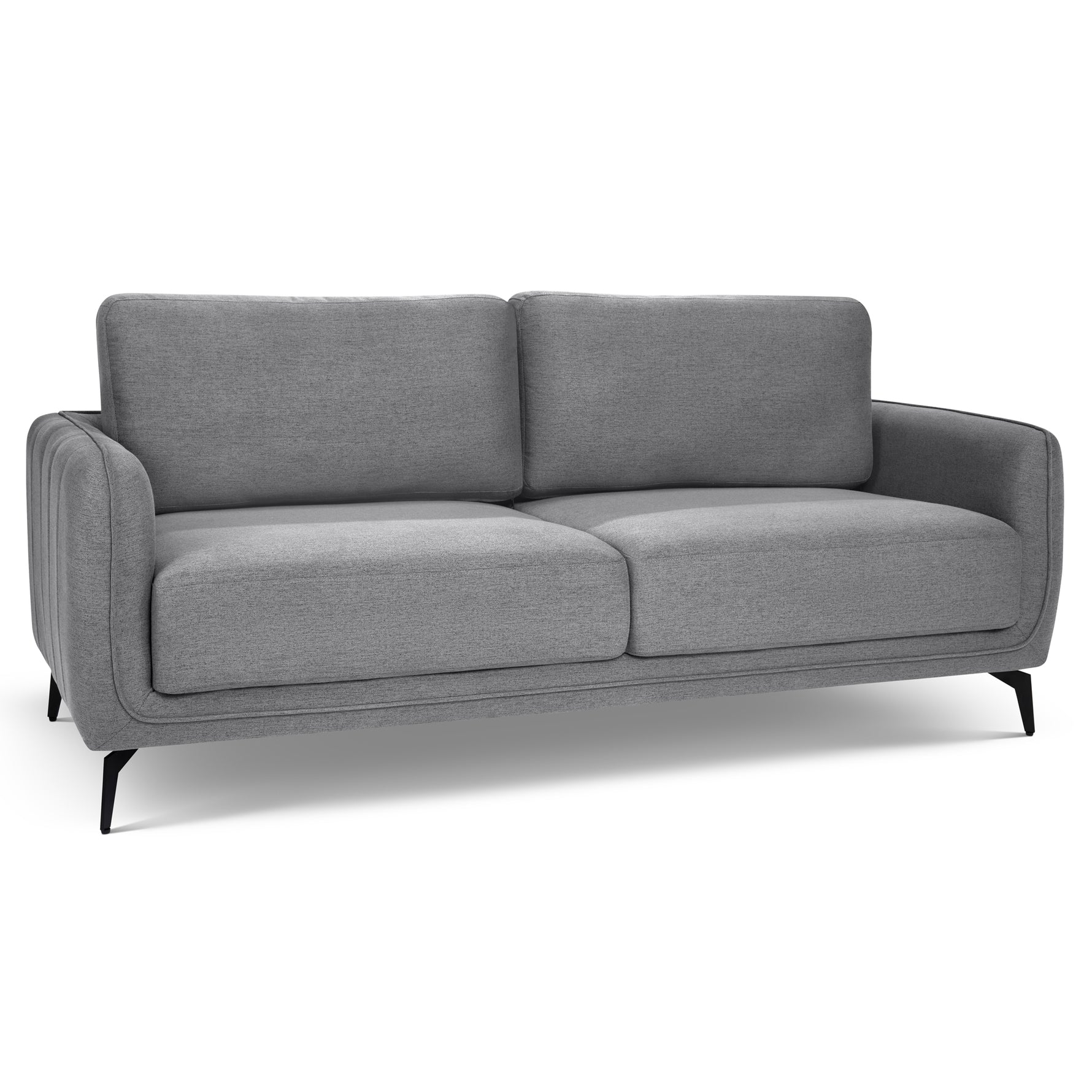 Brixton Grey Full Suite - Armchair, 2 & 3 Seater Sofa Set