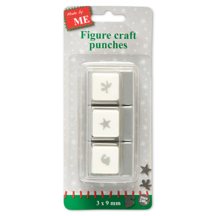 Christmas Figure Craft Punches - Assorted