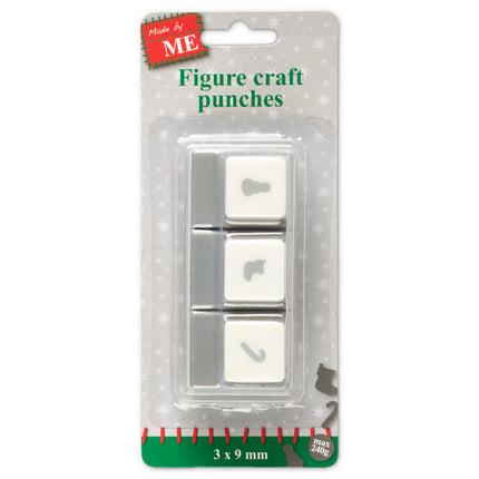 Christmas Figure Craft Punches - Assorted