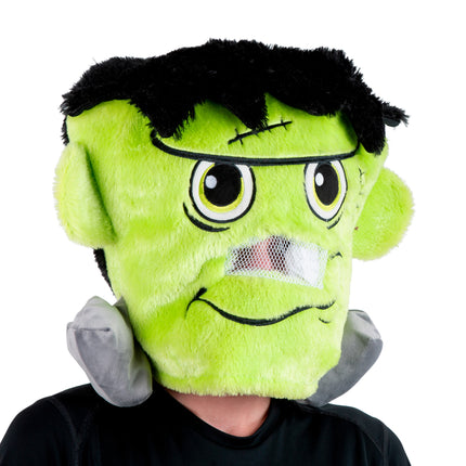 Halloween Plush Mask - Green Frankenstein's Monster