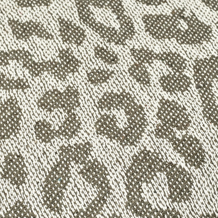 Mayfly Green Leopard Print Decorative Throw Cushion - 45 x 45cm-Bargainia.com