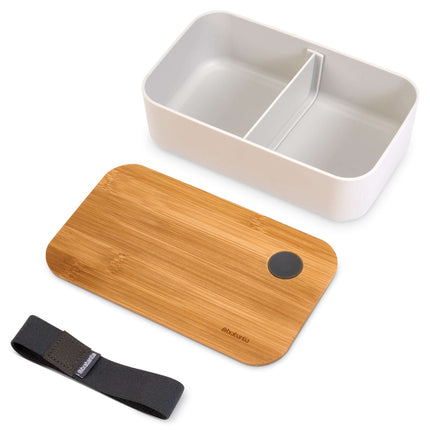 Brabantia Pure Bamboo Lunch Box 1200ml-5415252018911-Bargainia.com