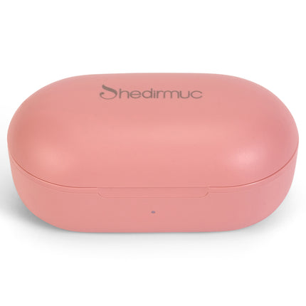 Shedirmuc Wireless Waterproof Bluetooth Earbuds Headphones Pink-Bargainia.com