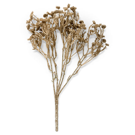 Artificial Gypsophila Bush - Champagne Glitter