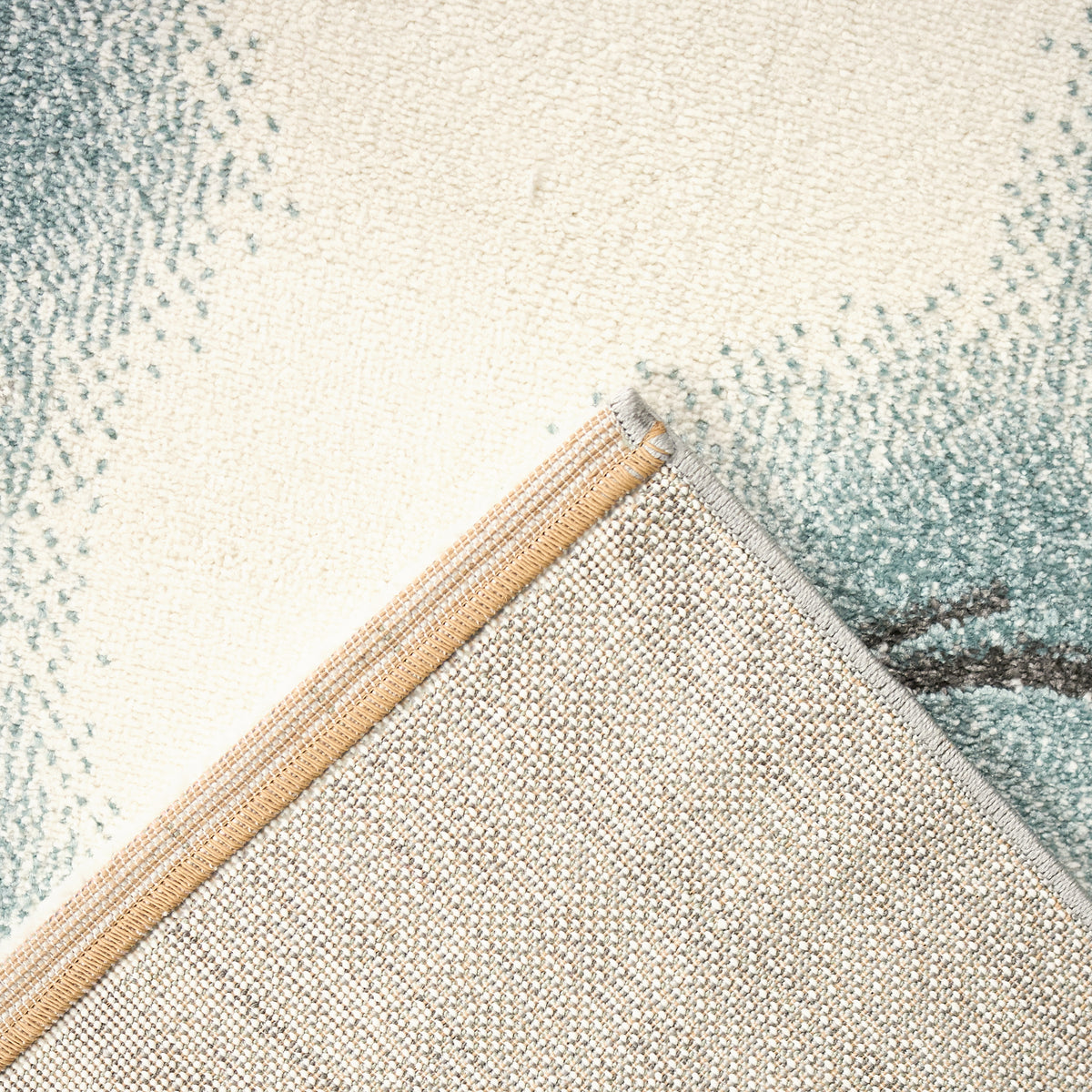 Tapis bleu bébé ourson étoiles - Enfants